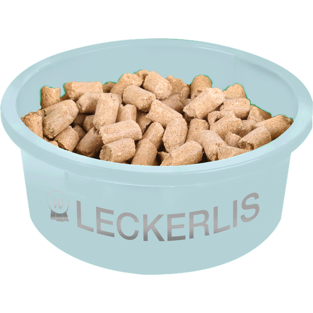 Waldhausen Foderspand med låg, 2 liter turkis