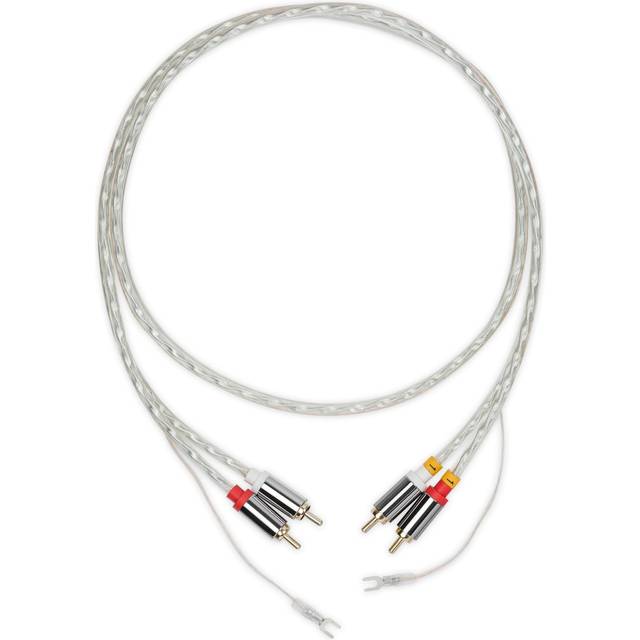 Pro-Ject Connect-IT E Stereo Phono / RCA Cable with Ground Leads 1.23m (Pair)