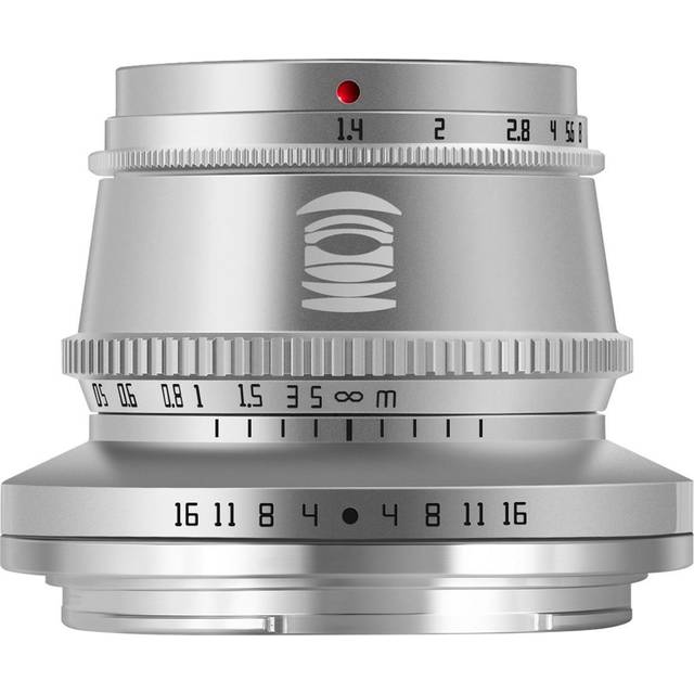 TTArtisan 35mm f1.4 APS-C Lens - Sony E Mount - Silver