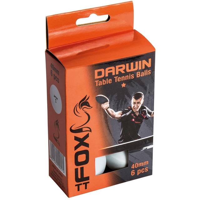 Fox TT Darwin 1 stjärna TT kula, 6 stycken