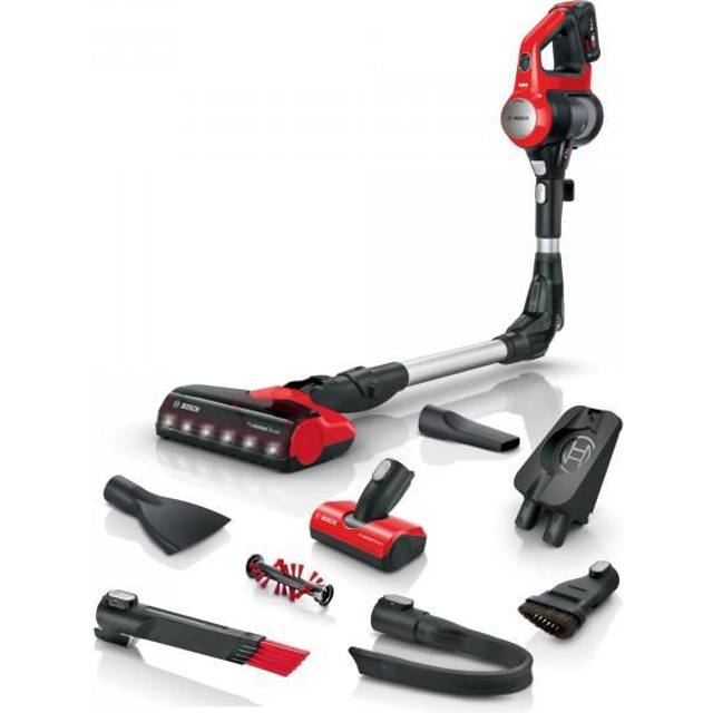 Bosch Unlimited 7 ProAnimal Cordless Vacuum Cleaner with Pet Hair Removal and up to 40 Minutes Run Time - Red - BCS71PETGB