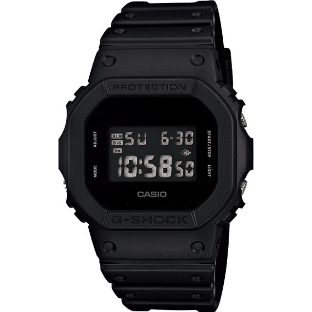 Casio Men's DW-5600BB-1CR G Shock Digital Display Quartz Black Watch