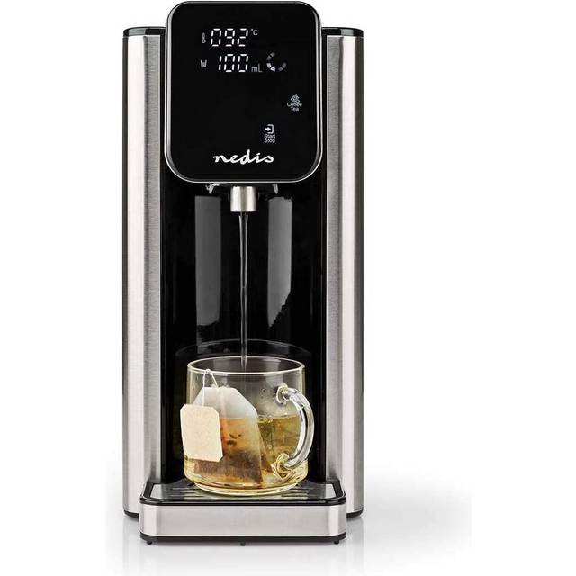 Instant Hot Water Dispenser Machine 2.7L with Digital Display & Adjustable Temperature - Black
