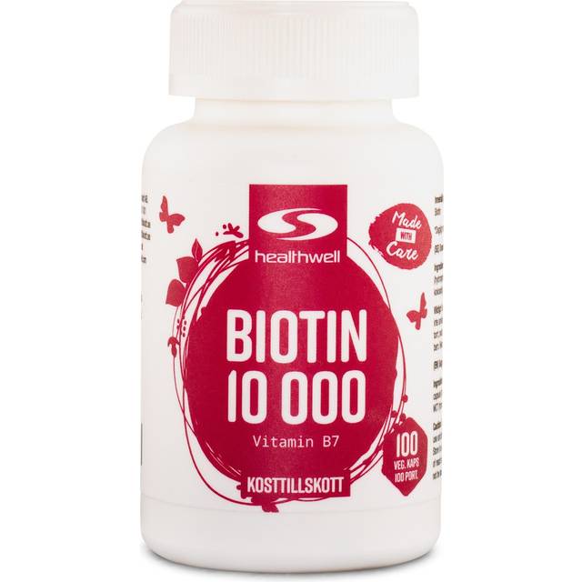 Healthwell Biotin 10000, 90 kaps
