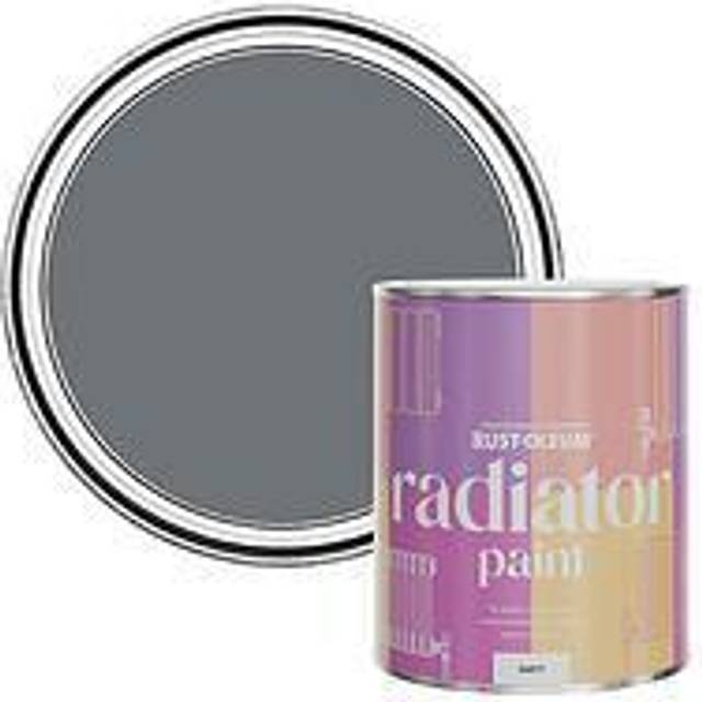 Rust-Oleum Matt Finish 750 Ml Radiator Paint &Ndash; Marine Grey