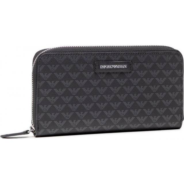Logo Zip Wallet with Card Slots