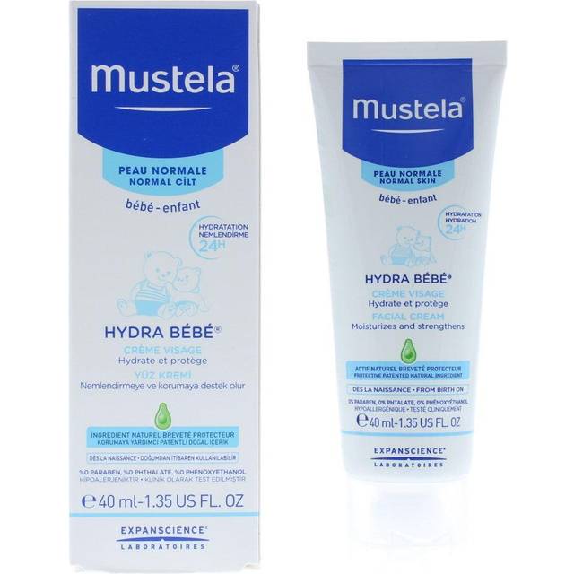 Mustela hydra bebe facial cream from birth on, 40 ml