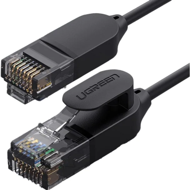 Ugreen Ugreen Internet Cable Ethernet Patchcord Rj45 Cat 6A Utp 1000Mbps 10 M Sort (70656)