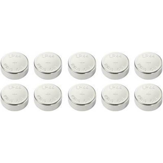 VOLTCRAFT Knappcell LR 44 10 st 140 mAh Alkaliskt AG13