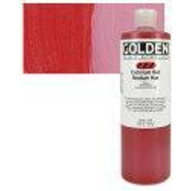 Golden Fluid Acrylic Paint 473ml Cadmium Red Medium Hue