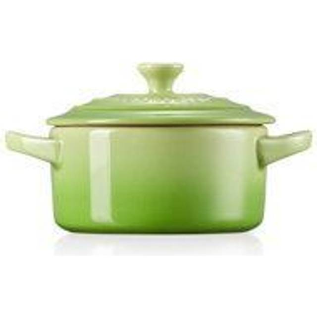 Le Creuset Stoneware Mini Round Cocotte, 8 oz., Palm