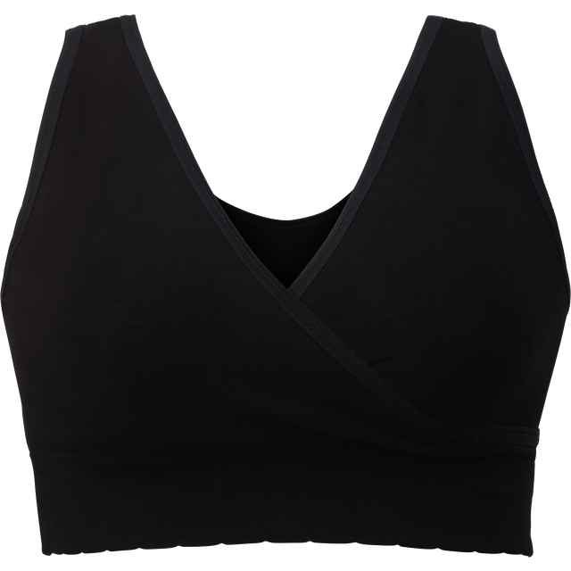 Momkind Crossover Bra Black