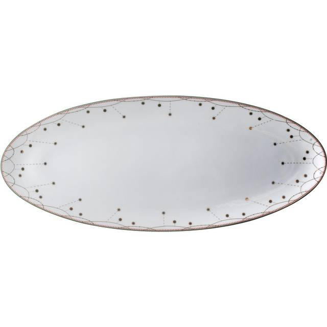Wik & Walsøe Julemorgen serveringsfat ovalt 41 cm - Multi