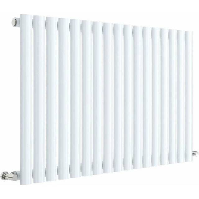 Revive Horizontal Designer Radiator - White (600mm H X 992mm W X 55mm D)