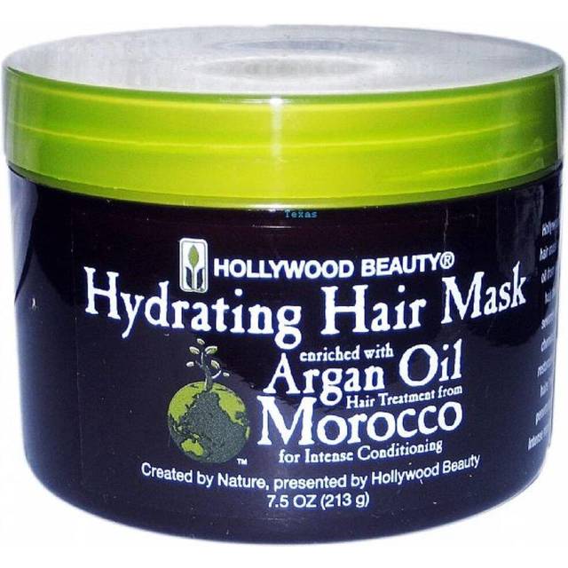 Hydrating Hair Mask Enriched with Argan Oil from Morocco - Hair Treatment for In