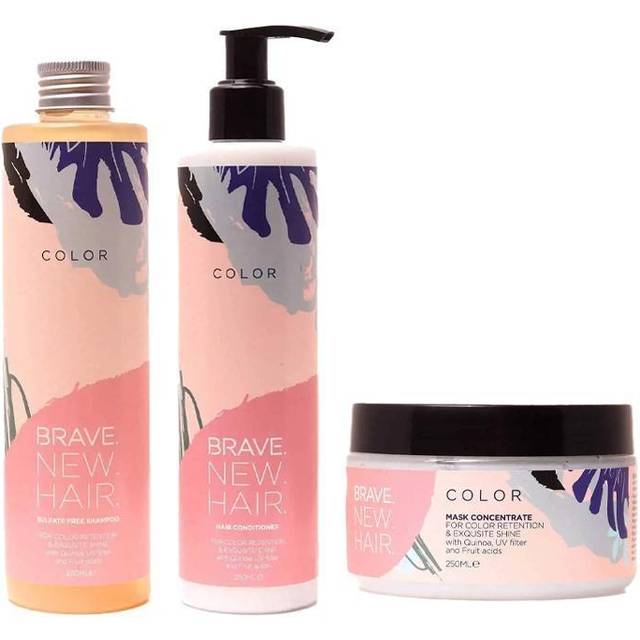 Brave New Hair Color Schampoo + Conditioner Mask