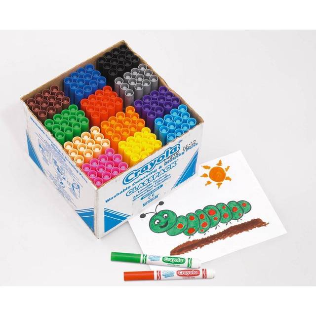 Crayola Classpack Broad Line Markers (Pack of 144)