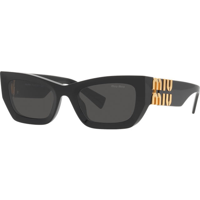 Miu miu sunglasses mu 09ws 1ab5s0 black grey woman