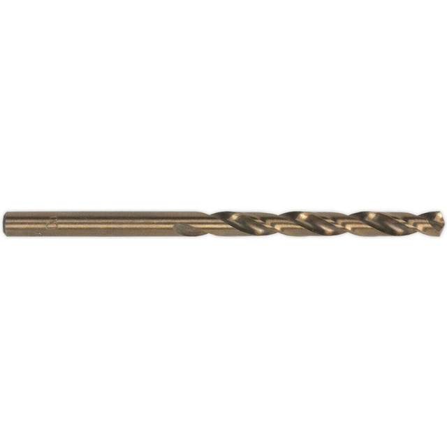 5 PACK 10mm Fully Ground HSS Cobalt Drill Bit - Long Life Clog Free Drill Bit