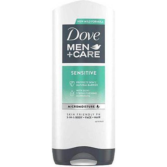 Dove Men+Care 3-in-1 Hair, Body and Face Wash Hydrating Sensitive 400 ml