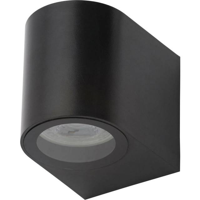 Forum Iona Wall GU10 Downlight IP44 - Black - CZ-35704-BLK