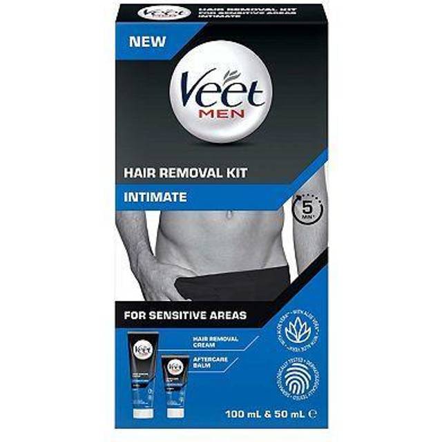 Veet Men Total Pro Intimate Hair Removal Cream Kit