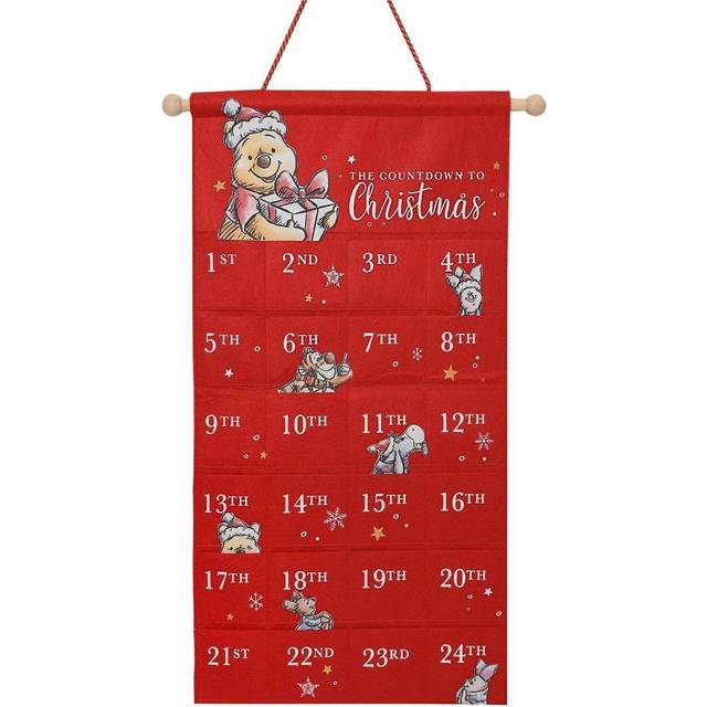 Disney Winnie The Pooh Fabric Christmas Advent Calendar, none