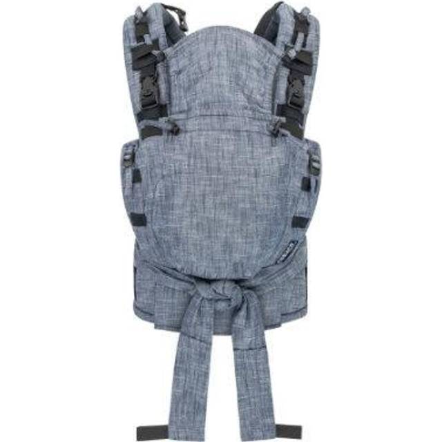 Hoppediz NABACA komfortmodulbärare grundläggande set poplin denim – bärsele från födseln ✓ Magstöd ✓ Ryggdagar ✓ Individuellt justerbar ✓ Utmärkt ✓