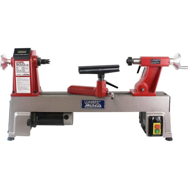 "Lumberjack 12"" Variable Speed Cast Iron Mini Lathe"