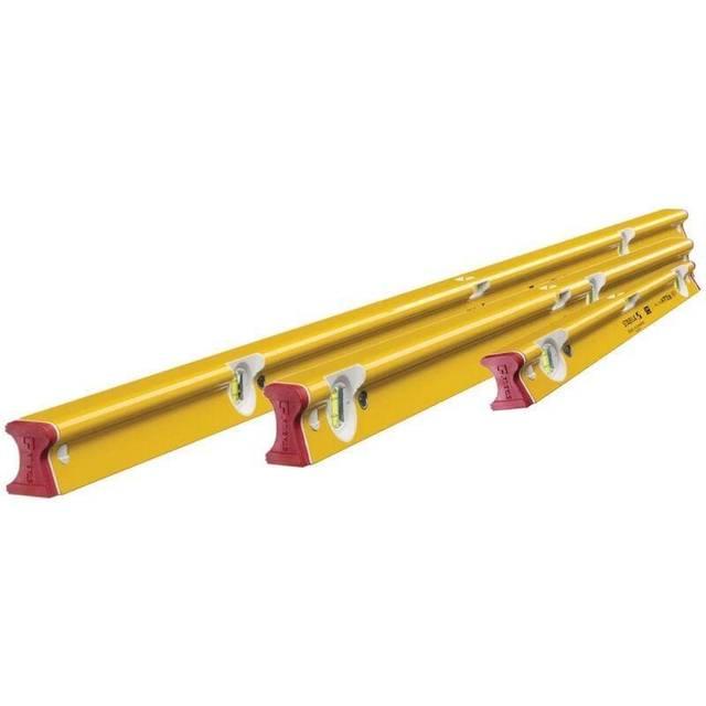 Stabila Type R 300 Professional 3 Piece Spirit Level Set 60, 120 180cm