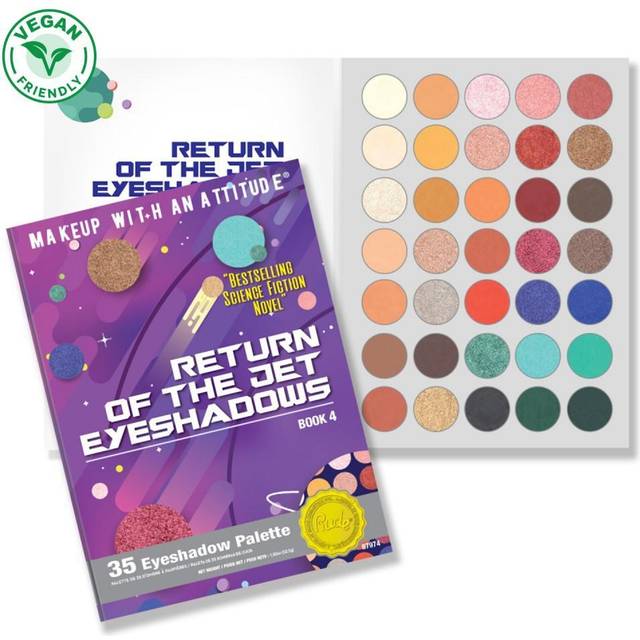 Rude Cosmetics Rude Cosmetics 35 Eyeshadow Palette Return Of The Jet