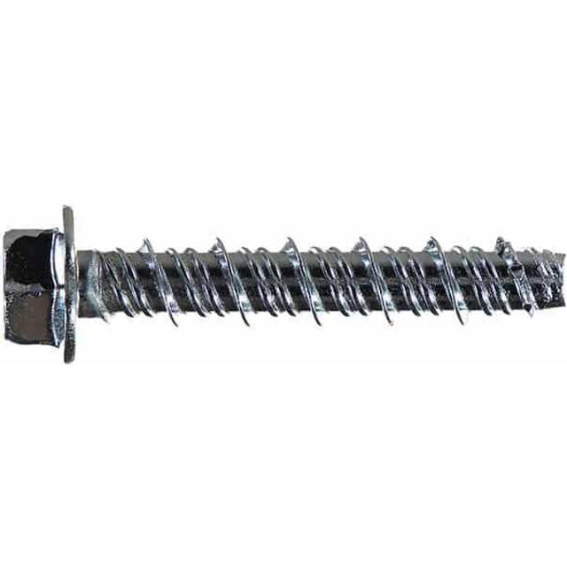 Betongskruv EBS-HF Sexkantshuvud Med Fläns FZB C1 10,5(8)x55mm 50st Essve