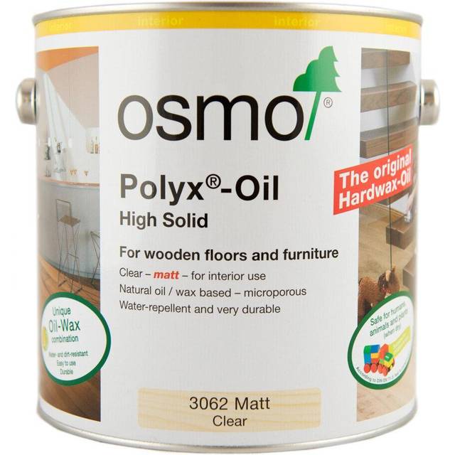 Osmo Polyx Wood Oil - Matt - 2.5L - Clear