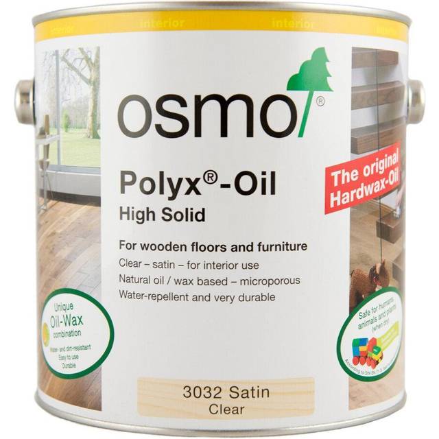 Osmo Polyx Wood Oil - Satin - 2.5L - Clear