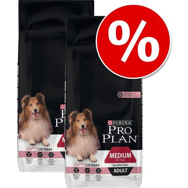 12 kg PURINA PRO PLAN + 426 g Dental Care för stora hundar på köpet! - Large Robust Puppy Sensitive Digestion Lamm