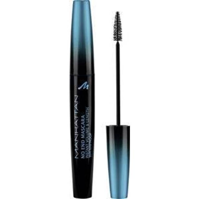 Manhattan Make-up Øjne No End Mascara Waterproof No. 1010N Black 8 ml