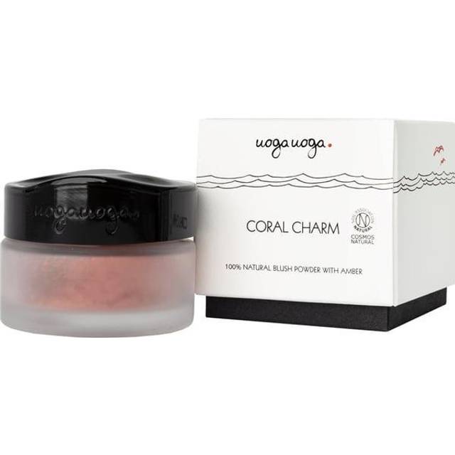 Uoga Uoga Natural Blush Powder with Amber 640 Coral Charm