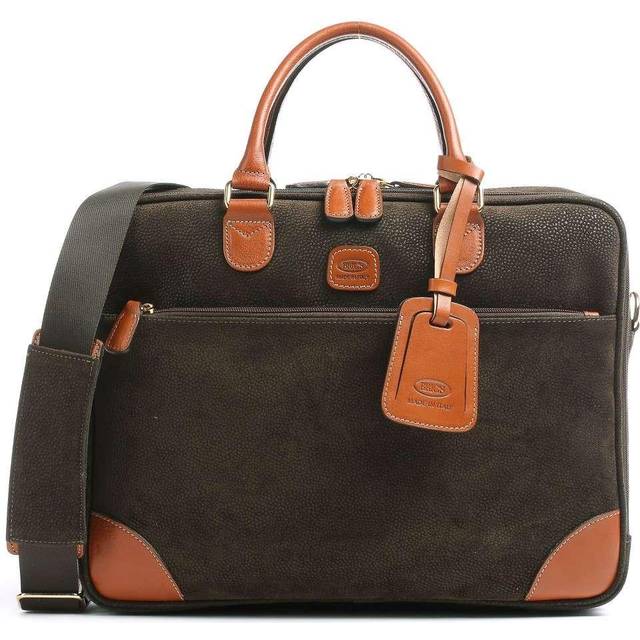 Brics Life Briefcase olive-green