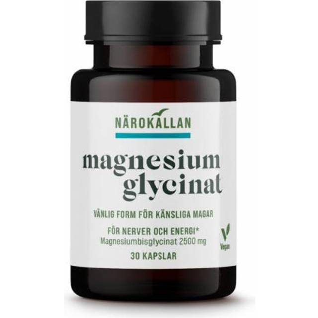 Närokällan Magnesiumglycinat 30 kapslar