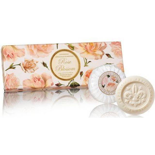 Nesti Dante Artigianale Fiorentino Luksus Håndsæber Rose Blossom...