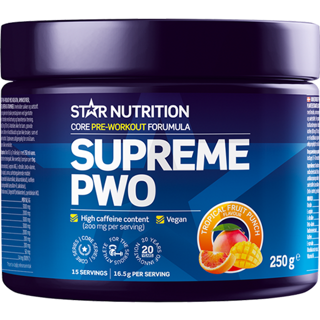 Supreme PWO, 250 g, Tropical Fruit Punch