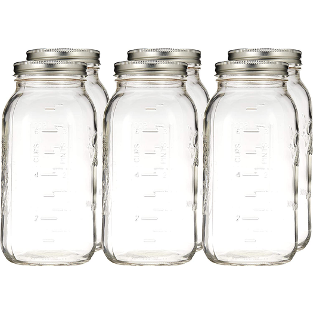 Jarden Ball Canning Jars, Clear