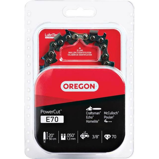 Oregon E70 20-Inch PowerCut Chainsaw Chain - Fits Echo  McCulloch and More
