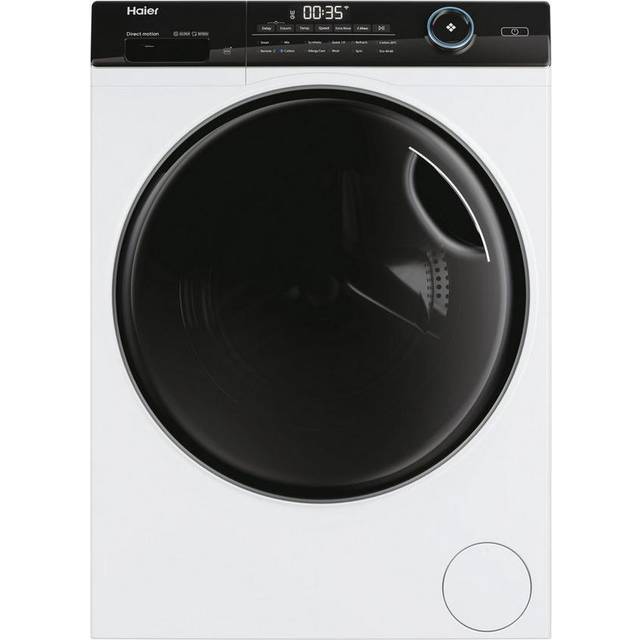 Haier HW90-B14959U1UK Washing Machine - 9kg - 1400 rpm - White - A Rated - Freestanding - HW90B14959U1UK