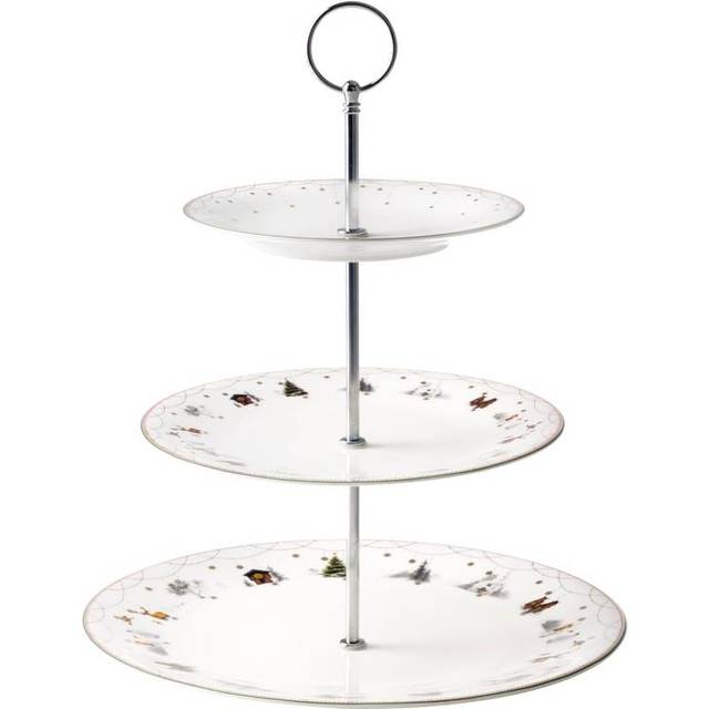 Wik & Walsøe Julemorgen cake stand white