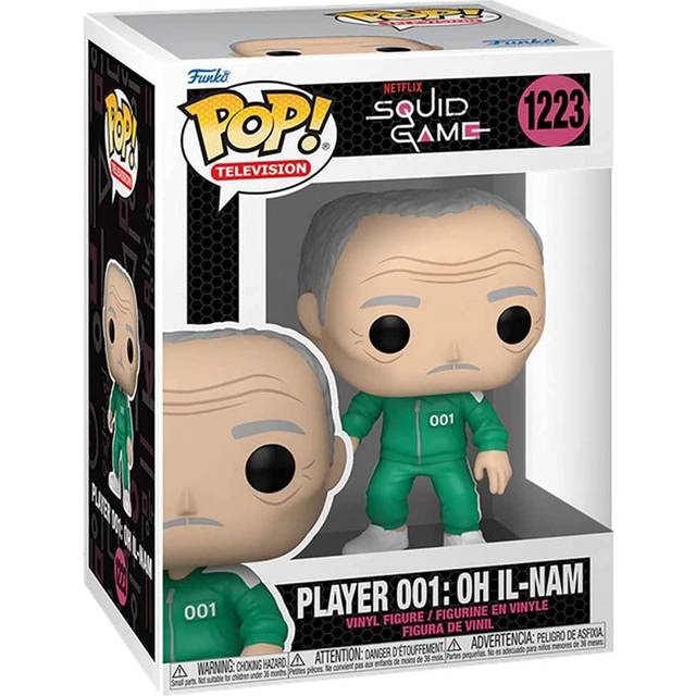 Pop Squid Games Il-Nam 001 Vinyl Figure