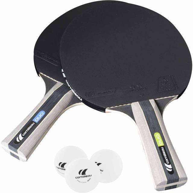 Set Of 2 Free Table Tennis Bats And 3 Balls - Twin Pack