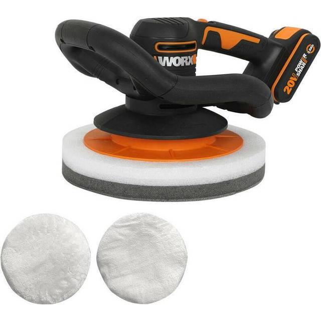 WORX WX856.9 18V (20V MAX) Cordless Orbital Polisher/Buffer - (Tool only - Battery and Charger Sold Separately)