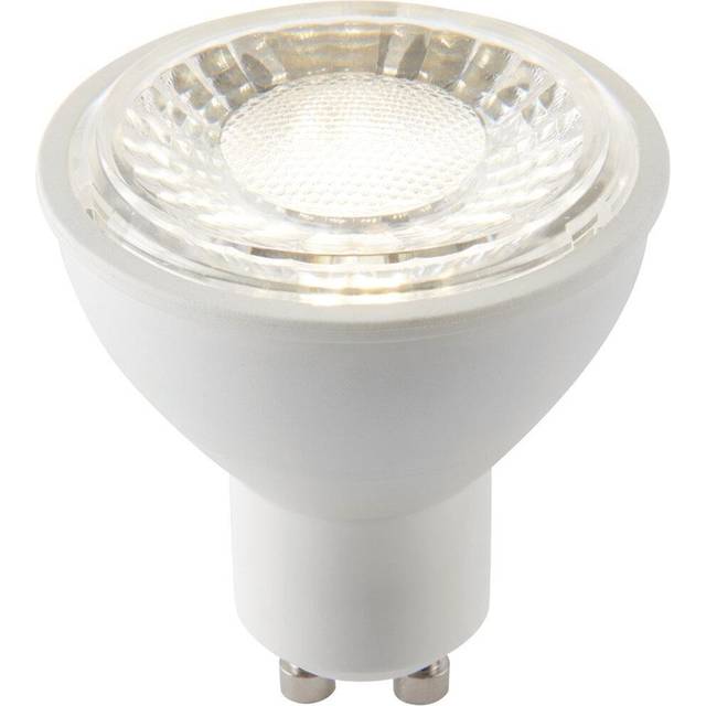 7W GU10 LED Bulb - Cool White - Indoor/Outdoor Light Bulb - Matt White