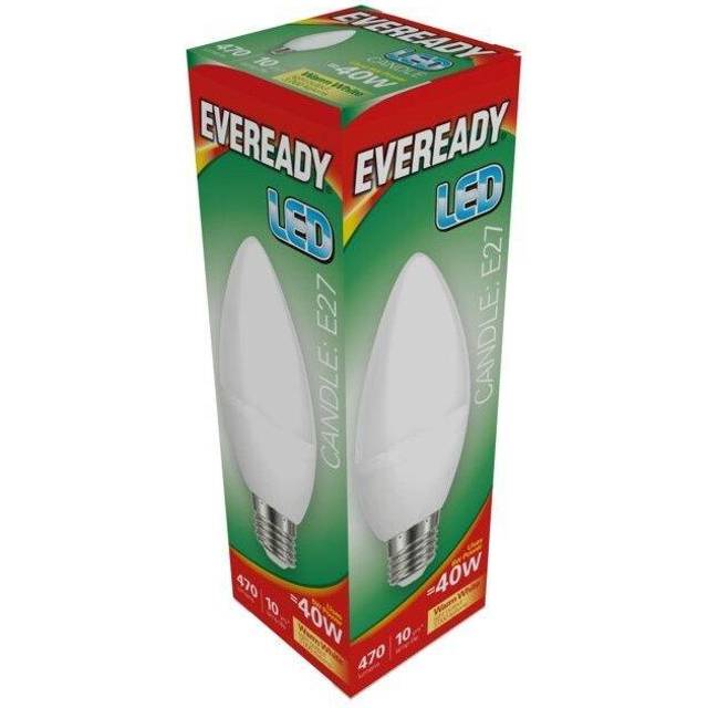 Eveready LED Candle 6W 470lm Warm White 3000k E27